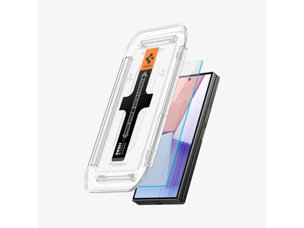 Spigen GLAS.tR EZ Fit, Samsung, Galaxy Z Fold 6, Ripebestandig, Gjennomsiktig, 2 stykker