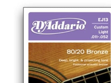 D''Addario EJ13, Gitar, Stål, Akustisk, 6 stykker