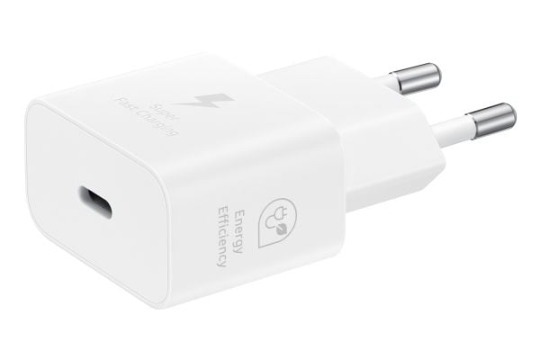 Samsung EP-T2510 - Strømadapter - 25 watt - 3 A - SFC, PD 3.0 (USB-C) - hvit