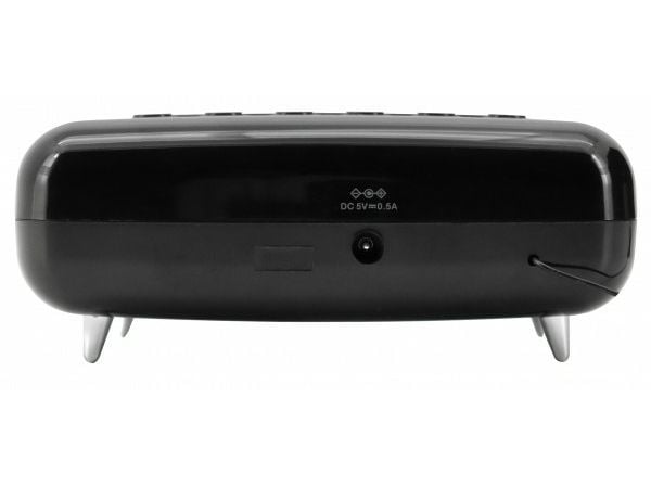Soundmaster UR111SW, Digital vekkerklokke, FM, PLL, LED, DC/batteri, CR2032, 5 V