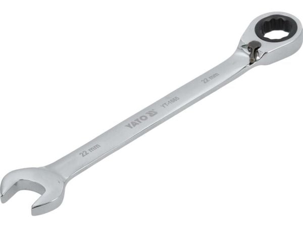 Yato kombinasjonsnøkkel med skralle 22 mm (YT-1665)