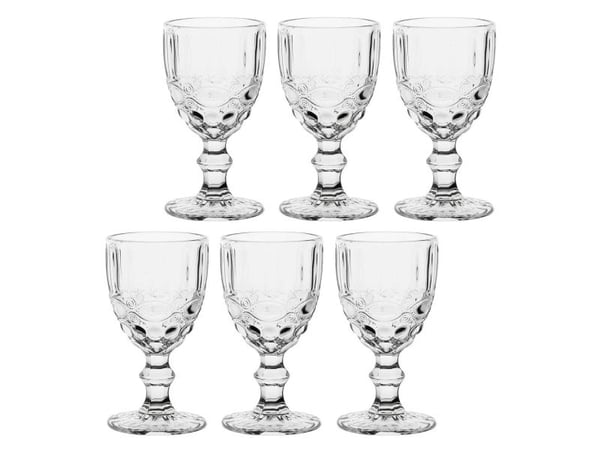 La Porcellana Bianca BARBERINO glassett 6 deler 250 ml
