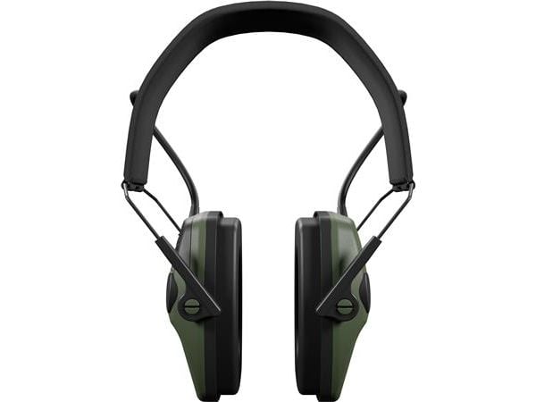 ISOTunes LINK Basic Sport - høreværn m. DEFY og med AAA batterier op til 300 timers batteritid. Farve: Sort /Militær Grøn