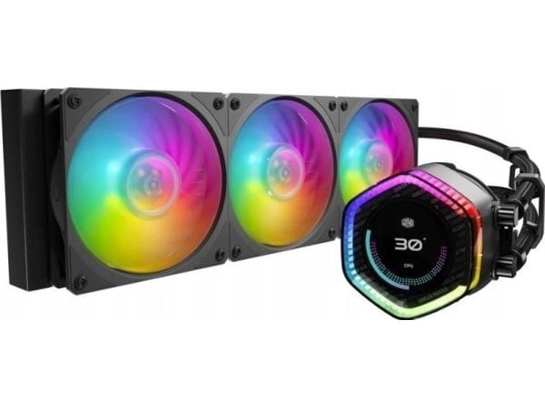 Cooler Master MasterLiquid 360 ION - prosessorin nestejäähdytysjärjestelmä - jäähdyttimen koko: 360 mm - (seuraaville: LGA1156, LGA1155, LGA1150, L...
