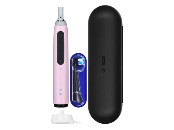 Oral-B iO5 elektrisk tannbørste rosa BR00305 - 5 moduser, app, trykksensor