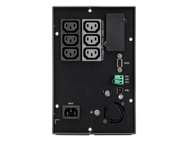 Eaton 5P 850i - Gen 2 - UPS - tårn - AC 200/208/220/230/240 V - 680 watt - 850 VA - enkeltfase - 7 Ah - RS-232, USB - utgangskontakter: 6 - svart/sølv