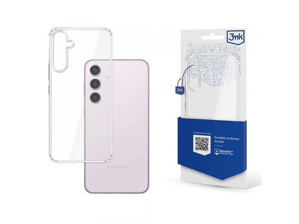 3mk Armor Case - Skydd för mobiltelefon - termoplastisk polyuretan (TPU), polykarbonat (PC) - transparent - för Samsung Galaxy S24