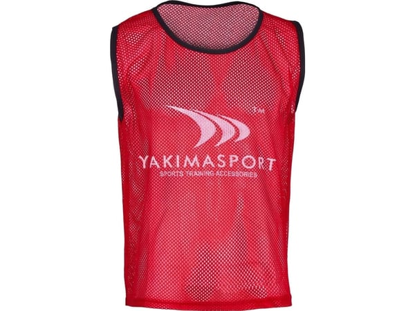YakimaSport fotballkjerne/rute rød, merkebrikke for barn