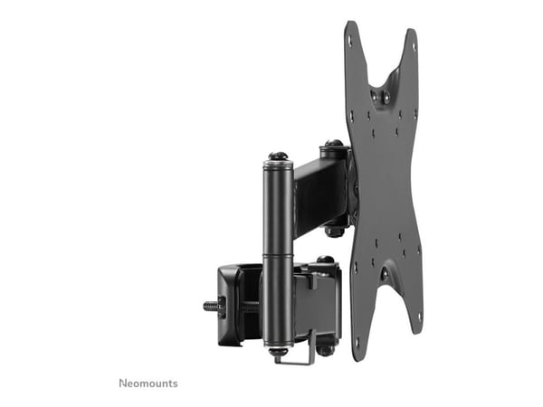 Neomounts FL40-450BL12 - Monteringssett (stangmontering) - full bevegelse - for TV - svart - skjermstørrelse: 23"-42"