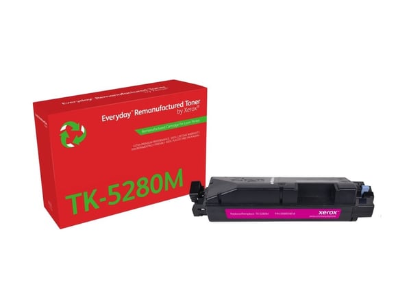 Everyday - Magenta - kompatibel - boks - gjenfabrikert - tonerpatron (alternativ for: Kyocera TK-5280M) - Green World Alliance returprogram