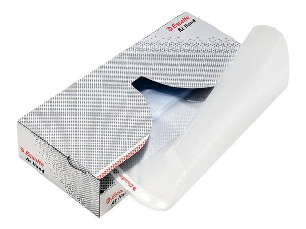 Esselte At Hand Pockets, A4, Läpinäkyvä, Polypropeeni (PP), 252 mm, 56 mm