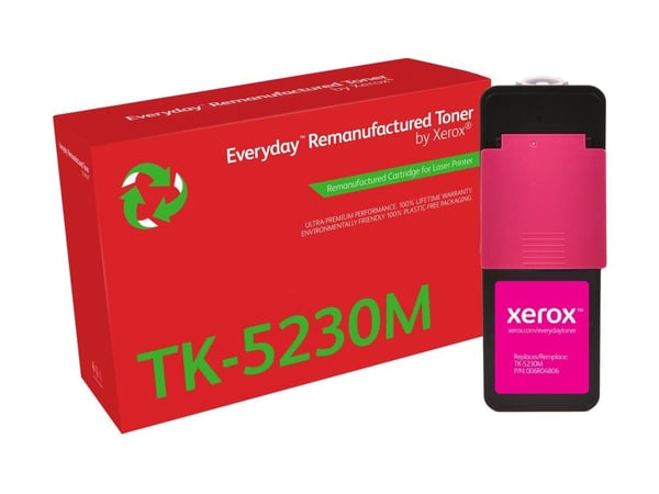Everyday - Magenta - kompatibel - boks - gjenfabrikert - tonerpatron (alternativ for: Kyocera TK-5230M) - Green World Alliance returprogram