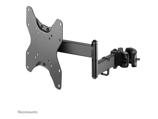 Neomounts FL40-450BL12 - Monteringssett (stangmontering) - full bevegelse - for TV - svart - skjermstørrelse: 23"-42"