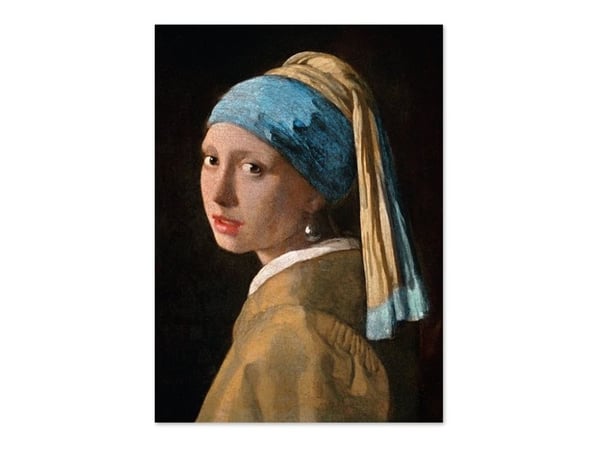 Clementoni-museon kokoelma - Vermeer: Tyttö helmikorvakorun kanssa - puslespil - 1000 stykkeriä