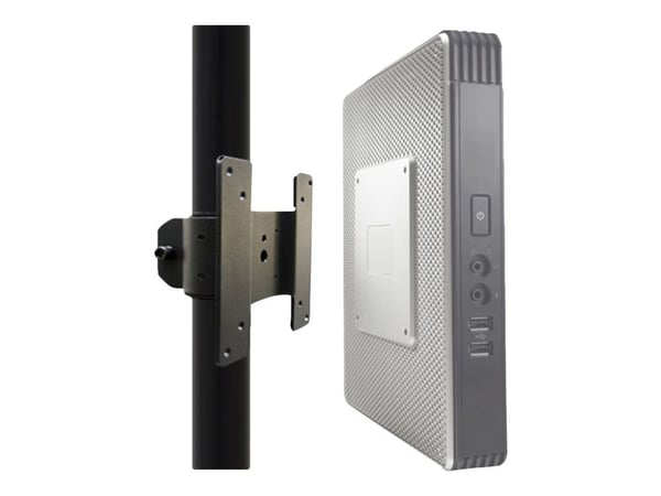 Neomounts THINCLIENT-05 - Monteringskomponent (holder) - for tynnklient - svart - stangmontering
