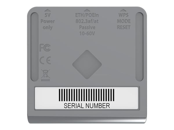 MikroTik RouterBOARD mAP lite - Trådløst tilgangspunkt - Wi-Fi - 2.4 GHz