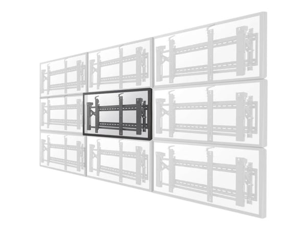 Neomounts LED-VW2000BLACK, 70 kg, 81,3 cm (32"), 190,5 cm (75"), 200 x 200 mm, 600 x 400 mm, 0 - 12°
