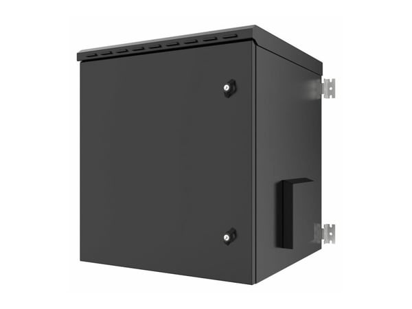Lanview by Logon - Rack skap - 60 x 60 - veggmonterbar - svart, RAL 9005 - 12U - 19"
