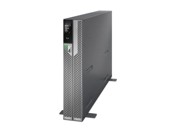 APC Smart-UPS Ultra - UPS (rackmonterbar/ekstern) - utvidet driftstid, fastkoblet 3-leder utgang, nettverkskort, online, tårn, med skinnekit - AC 2...