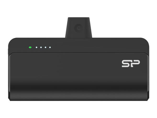 Silicon Power Power Bank QD50 - Strømbank - 5000 mAh - 20 watt - 3 A - PD, QC 3.0, QC 4.0 (USB-C) - svart Silicon Power Power Bank QD50 - Strømbank - 5000 mAh - 20 watt - 3 A - PD, QC 3.0, QC 4.0 (USB-C) - svart