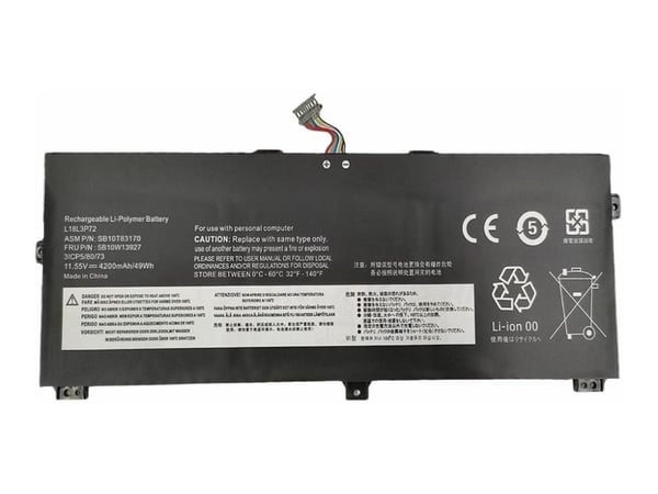 CoreParts - Batteri til bærbar PC (tilsvarer: Lenovo 02DL022, Lenovo 5B10W13927, Lenovo 5B10W13928, Lenovo L18L3P72, Lenovo L18M3P72, Lenovo L18S3P...
