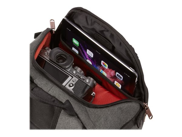 Case Logic Era CEBP-104 - Ryggsekk for kamera / drone - polyester - grå, svart - 10.5"