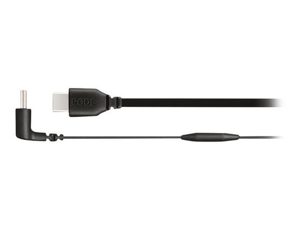 RØDE SC16 - USB-kabel - USB-C (hann) vinklet til USB-C (hann) - 30 cm - svart - for RØDE AI-1, NT-USB Mini, NT-USB+, RØDECaster Pro, VideoMic NTG