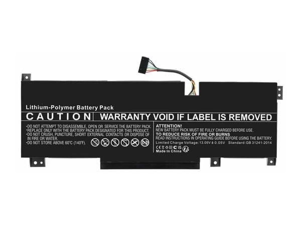 CoreParts - Batteri til bærbar PC (tilsvarer: MSI BTY-M492) - 11,4V - litiumpolymer - 4600 mAh - 52.44 Wh - svart