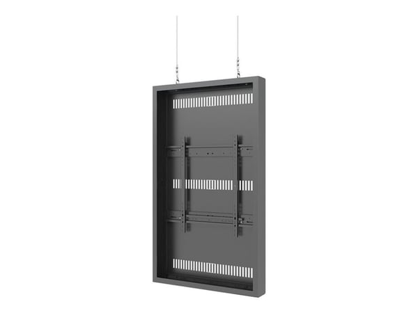 Multibrackets M Pro Series - Hölje - medium - för platt panel - hög ljusstyrka, tråd - stål - svart - skärmstorlek: 55" - takmonterbar Multibrackets M Pro Series - Hölje - medium - för platt panel - hög ljusstyrka, tråd - stål - svart - skärmstorlek: 55" - takmonterbar