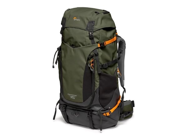 Lowepro Photo Sport PRO 70L AW IV - Ryggsekk for digitalfotokamera med linser - robust - M-L - 420D Oxford-nylon, 420D diamond ripstop nylon, carbo...