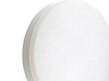 Adriano väggarmatur 18W m/sensor CCT-switch 3000K/4000K 1550/1650 lm matt vit rund