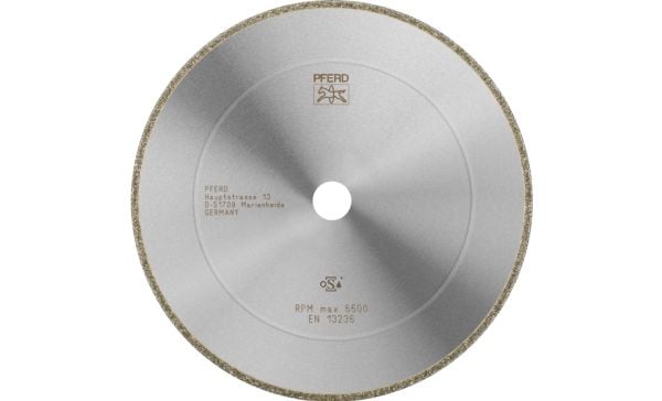 PFERD D1A1R 230-3.8-22.23 D 852 GAD, Støpejern, PFERD, 2,22 cm, 23 cm, 1 stk.