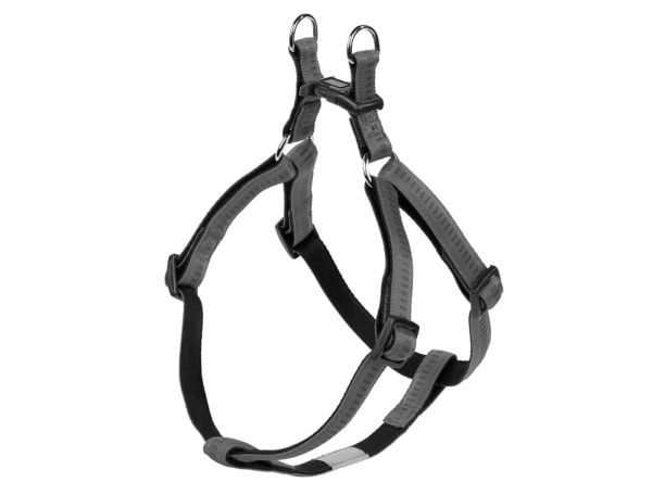 Nobby Soft Grip, Hund, Seletøy som ikke drar, L-XL, Grå, Sort, Nylon, Monokromatisk