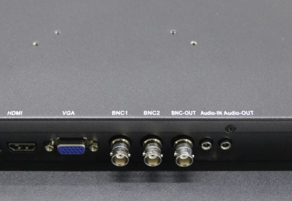 Ernitec - LED-skjerm - 32" - 3840 x 2160 4K - 350 cd/m² - 1300:1 - 5 ms - HDMI, VGA, 2xBNC (composite) - svart