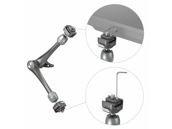SmallRig 4489, Grå, Silikon, 298 g, 154 mm, 65 mm, 53 mm