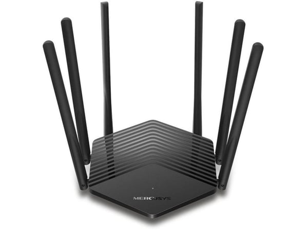 Ruter TP-Link Mercusys | AC1900 trådløs dual-band gigabit-prosessor | MR50G | 802.11ac | 600+1300 Mbit/s | 10/100/1000 Mbit/s | Ethernet LAN (RJ-45...