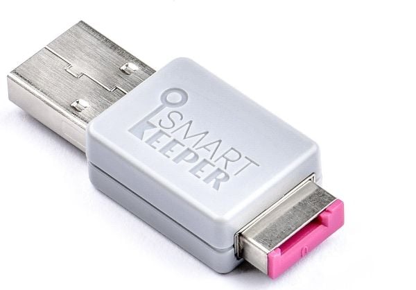 SmartKeeper Basic "USB-tikku" verriegelbar 32GB vaaleanpunainen