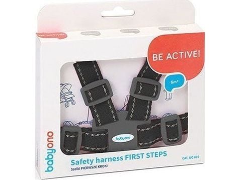 BabyOno 070/02 sele till barnvagn FIRST STEPS svarta