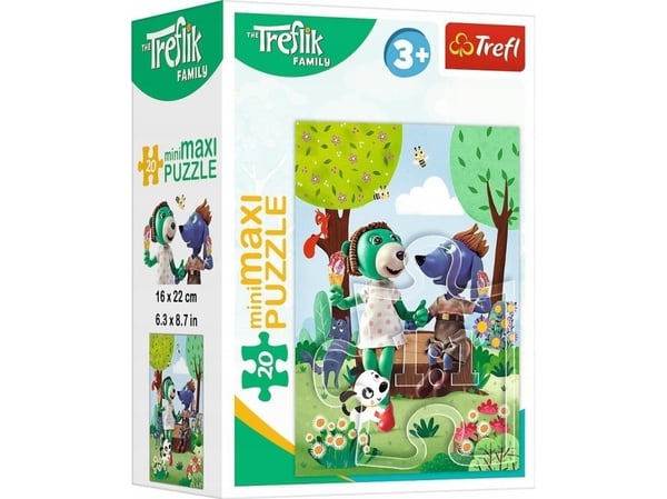 Trefl-puslespill MiniMaxi Dzien Treflików 20 brikker (21152)