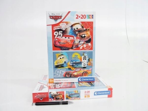 Clementoni puslespill 2x20 EL CLM 24808 CARS PUD