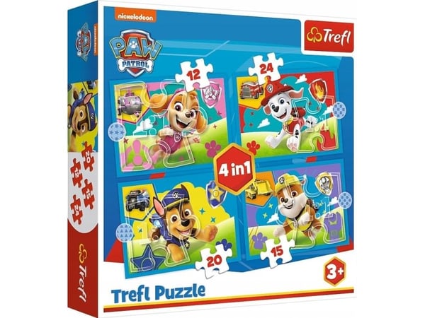 Trefl 34628, 24 styck, Tecknade serier, 3 År