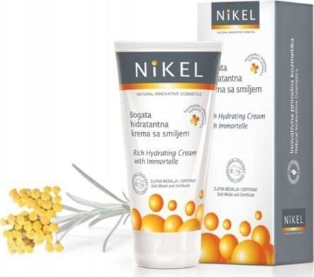 Nikel Rich Moisturising Creme Immortelle-kukkauutteella 50ml