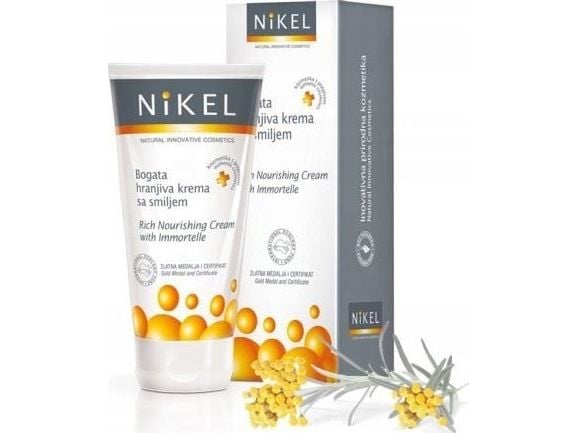 Nikel Rich Nourishing Creme Immortelle-kukkauutteella 50ml