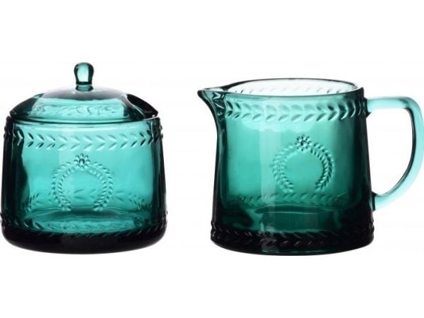 Varle: Affek Design ECILA DARK sukker-sett 9x9x7,3 cm med melkebeholder 300 ml