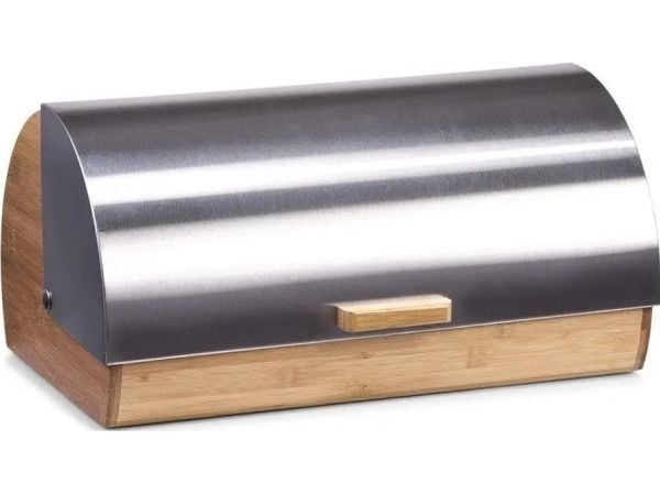 Brødboks Zeller bambus brødboks med metallokk ZELLER Brødboks Zeller bambus brødboks med metallokk ZELLER