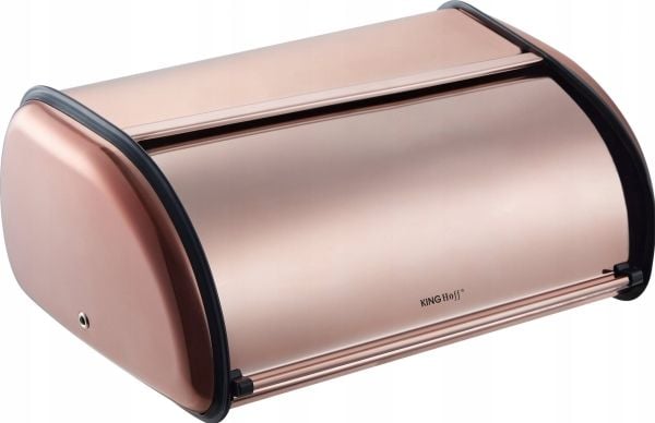 Brødboks KingHoff i stål KH-1840 Rose Gold