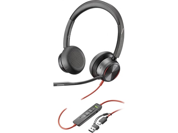 HP Blackwire 8225 Stereo USB-C -kuulokkeet