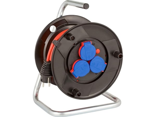 Brennenstuhl 1098530001, Musta, Muovi, 20 m, IP44, 250 mm, 190 mm
