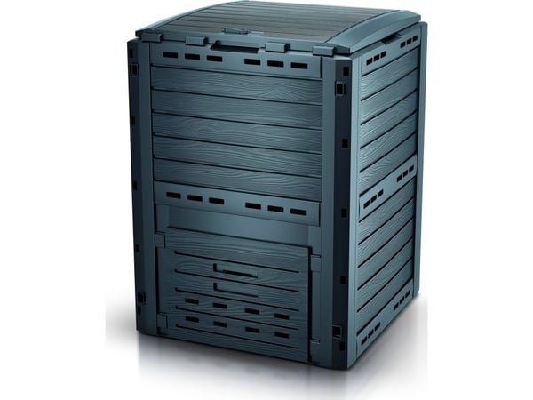 Prosperplast kompostbehållare 280 L antracit COMPOGREEN WOODY