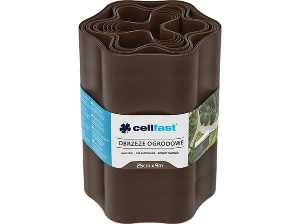 Cellfast Hagekant 25cm x 9m Cellfast brun